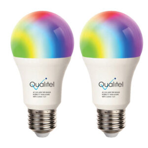 Smart Wi-Fi Bulb - E27 - QT-ALS08 2 Pack